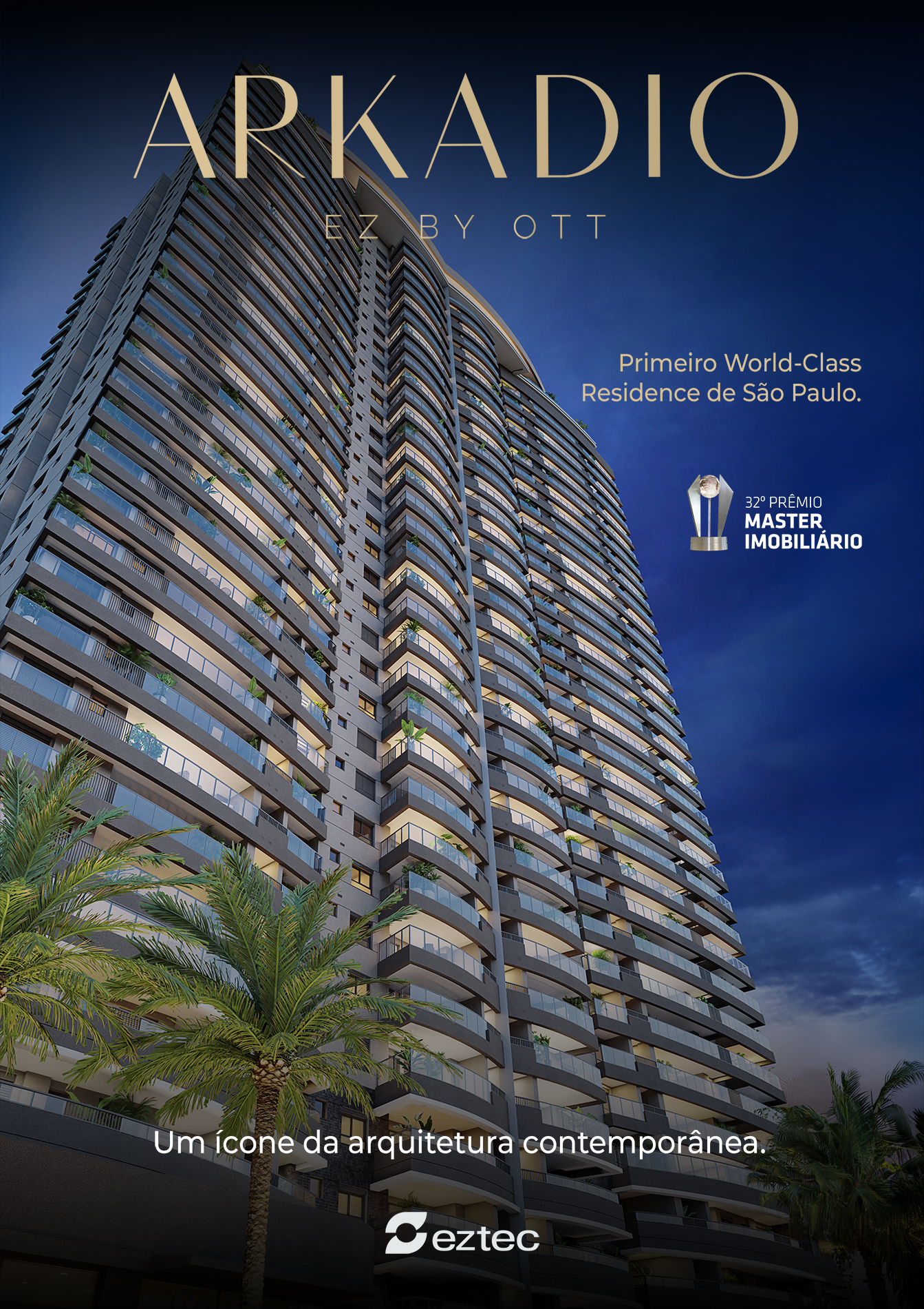 Arkadio. O 1º World-Class Residence da cidade