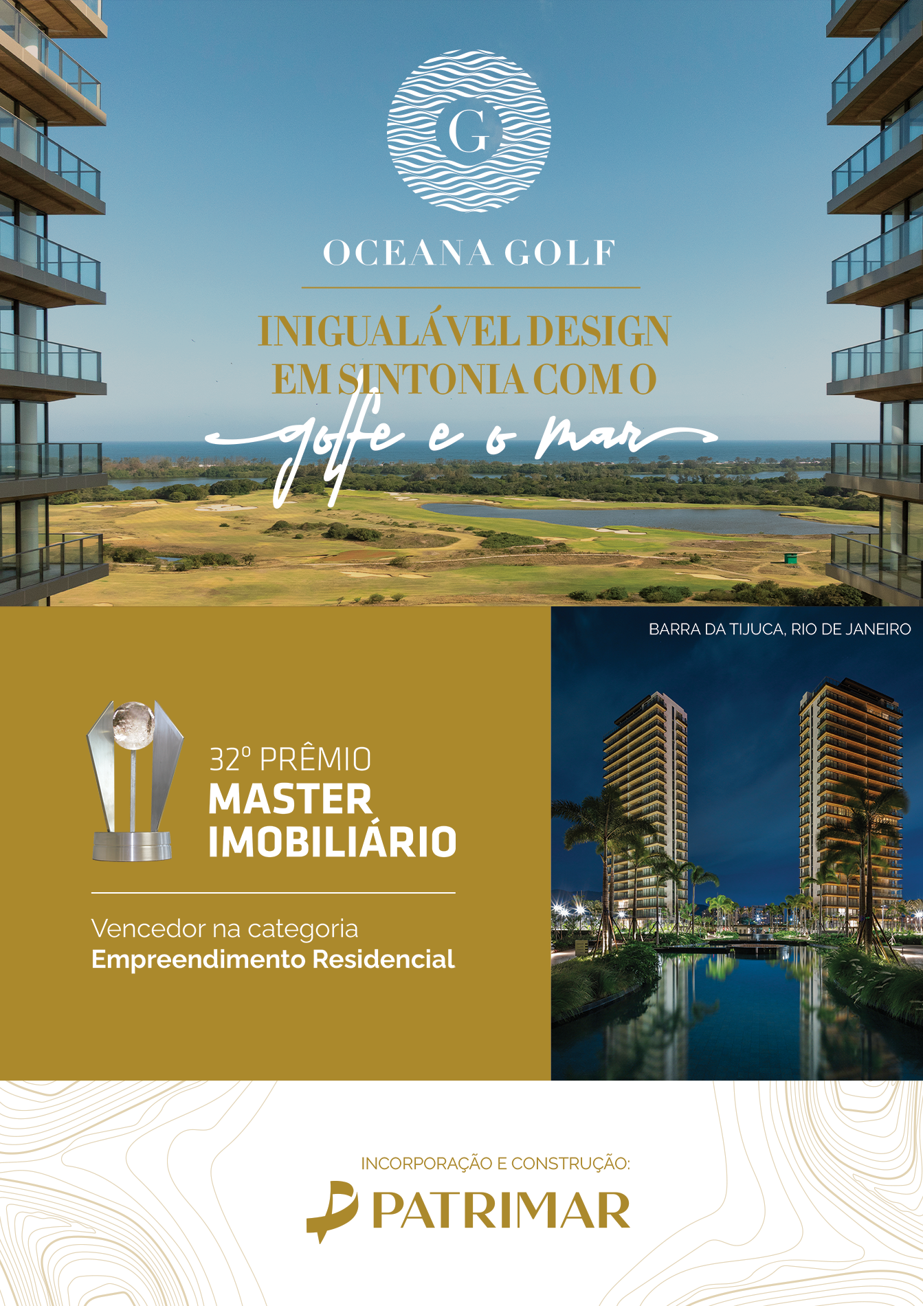 Oceana Golf: design em sintonia com o Golf e o mar